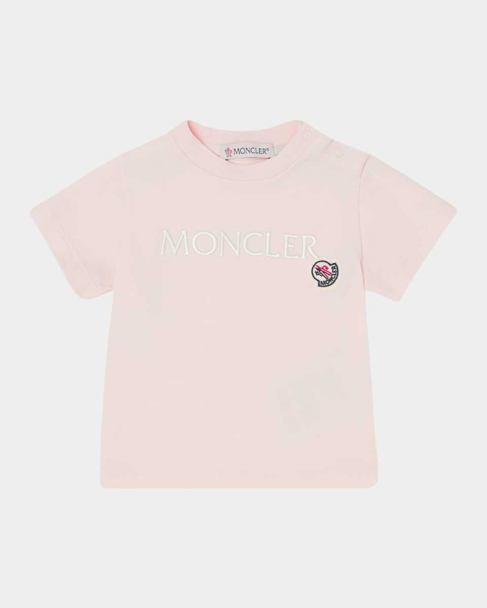 Girl's Logo Embroidered T-Shirt, Size 12M-3
